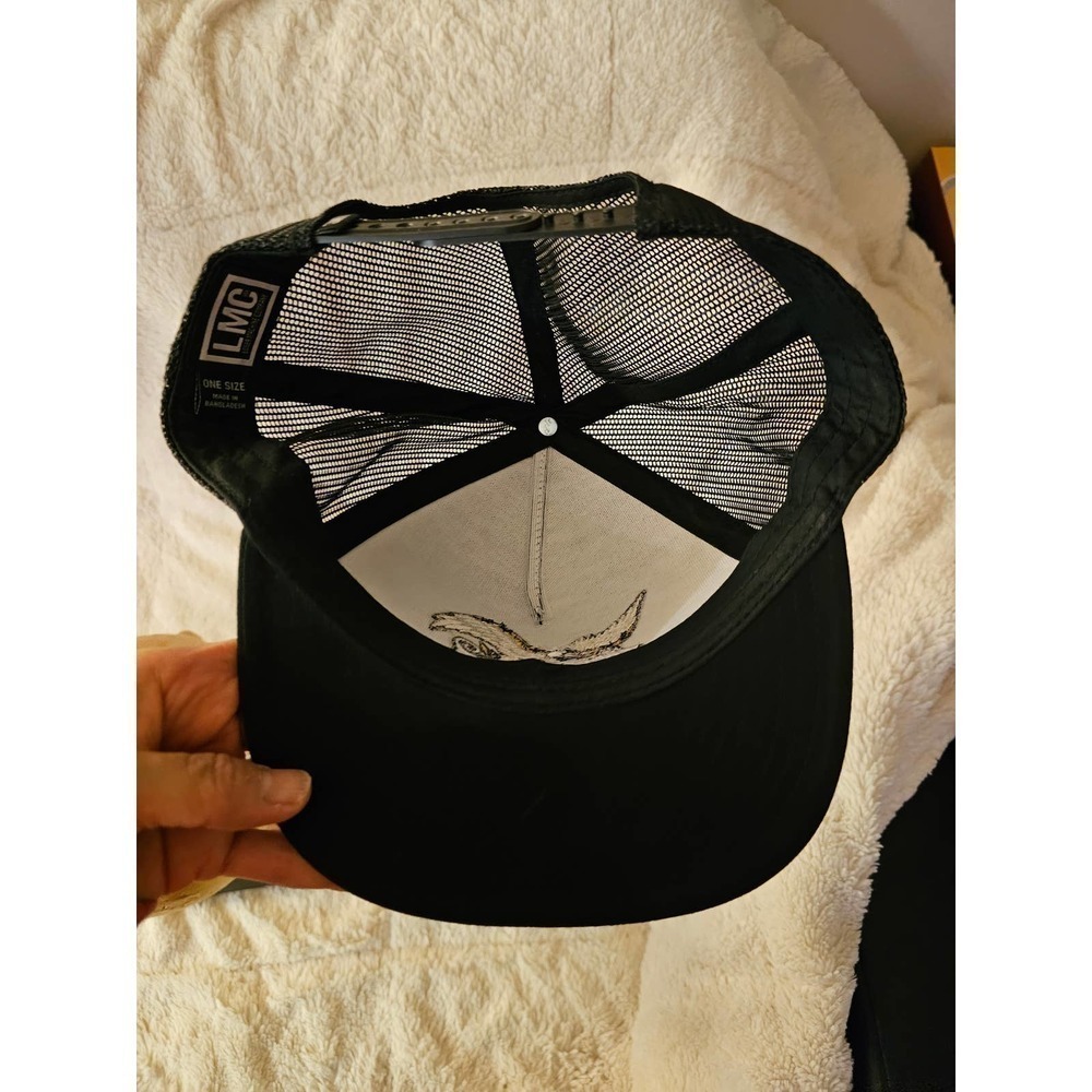 Loser Machine Embroidered logo Hat. Adjustable. Artsy. Mesh. Tattoo artist. Cool - Picture 2 of 7